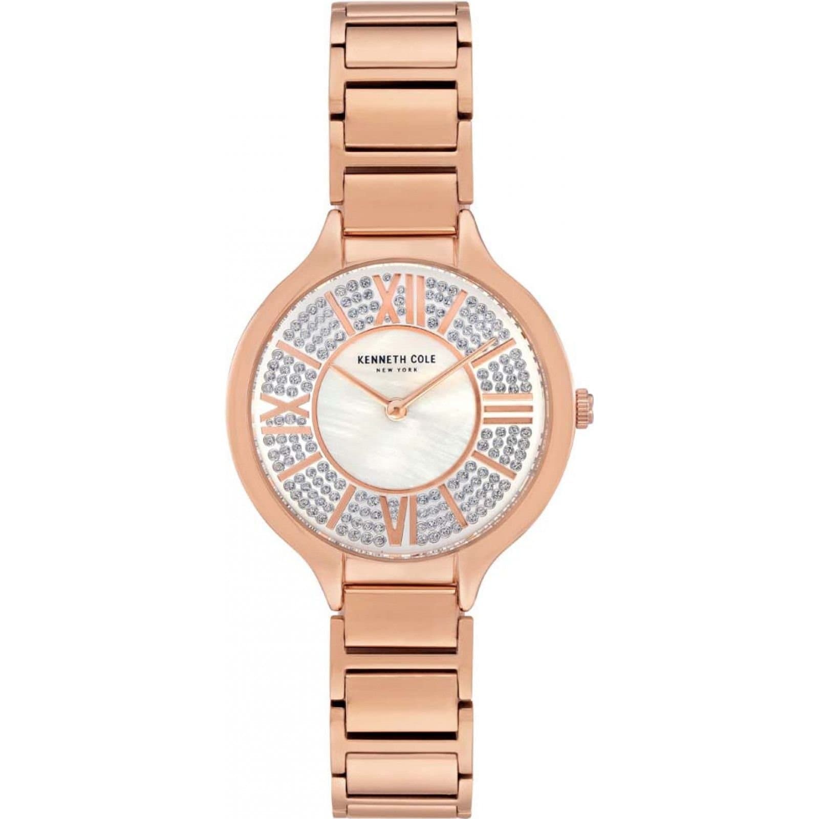 Kenneth Cole Kenneth Cole Women's KC51054002 Classic 33mm Quartz Watch in Rose Gold