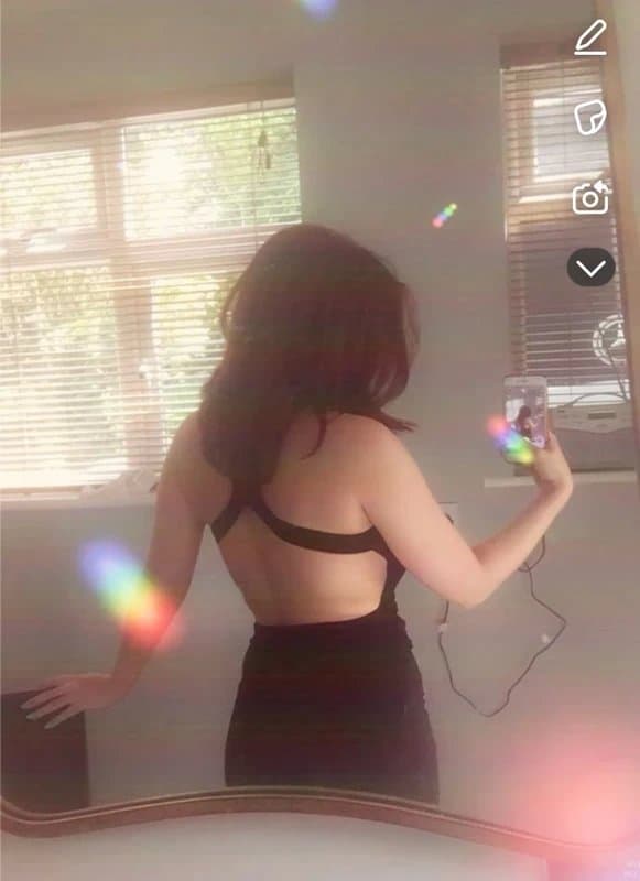 ASOS Design Backless dress