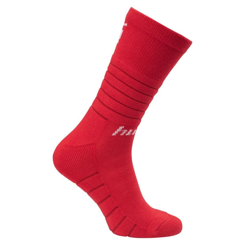 Huari Huari Men's Lony Football Socks in Dark Red