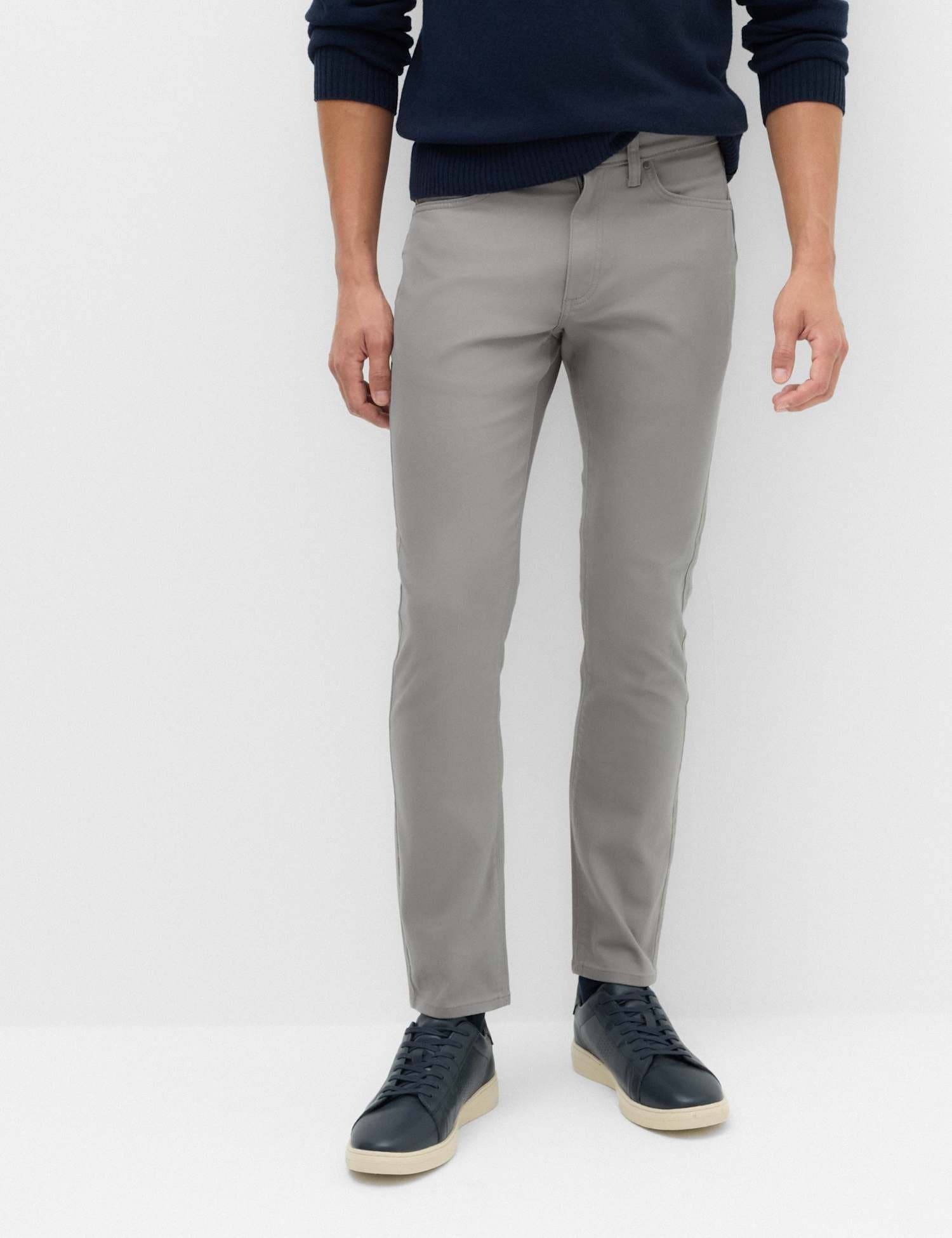 Marks & Spencer M&S Slim Fit Stretch Jeans Ash Grey Mix