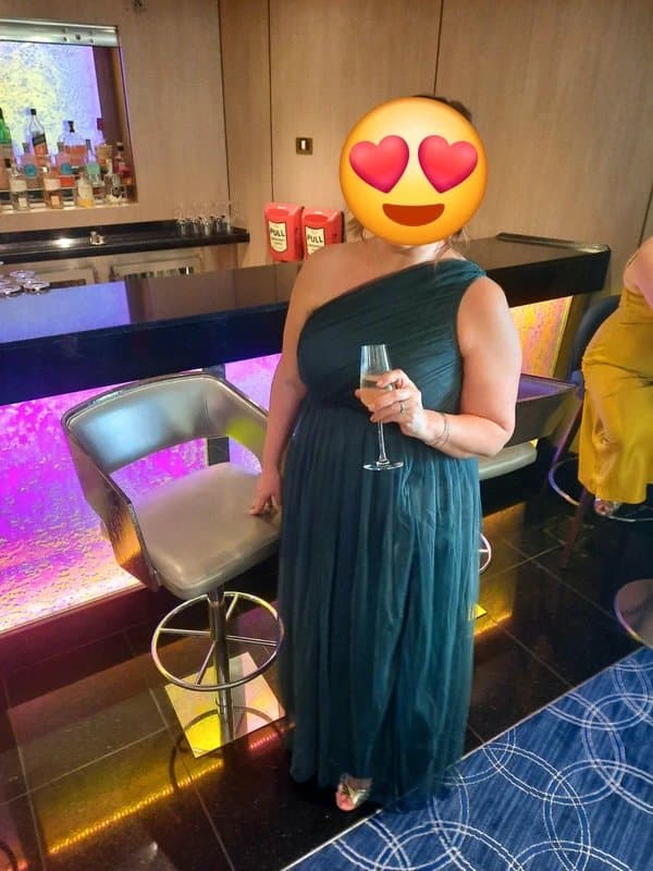 ASOS ASOS Green Anaya Maxi Sz14