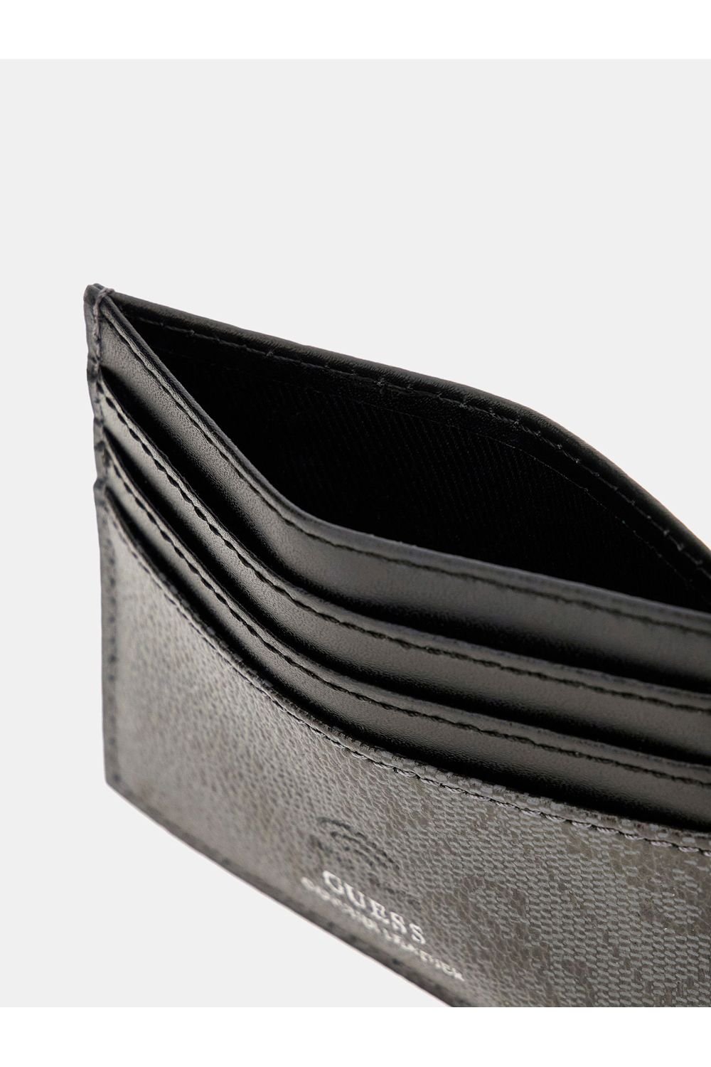 Guess Guess Men's All Over Logo Cardholder Black - 3