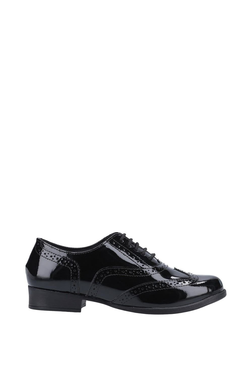 Hush Puppies Hush Puppies Women's 'Kada Junior Patent' Leather Shoes in Black - 4