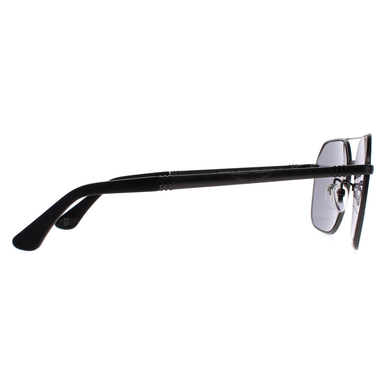 Police Police Men's Aviator Black Grey SPLC34 Origins 41 Sunglasses - 4