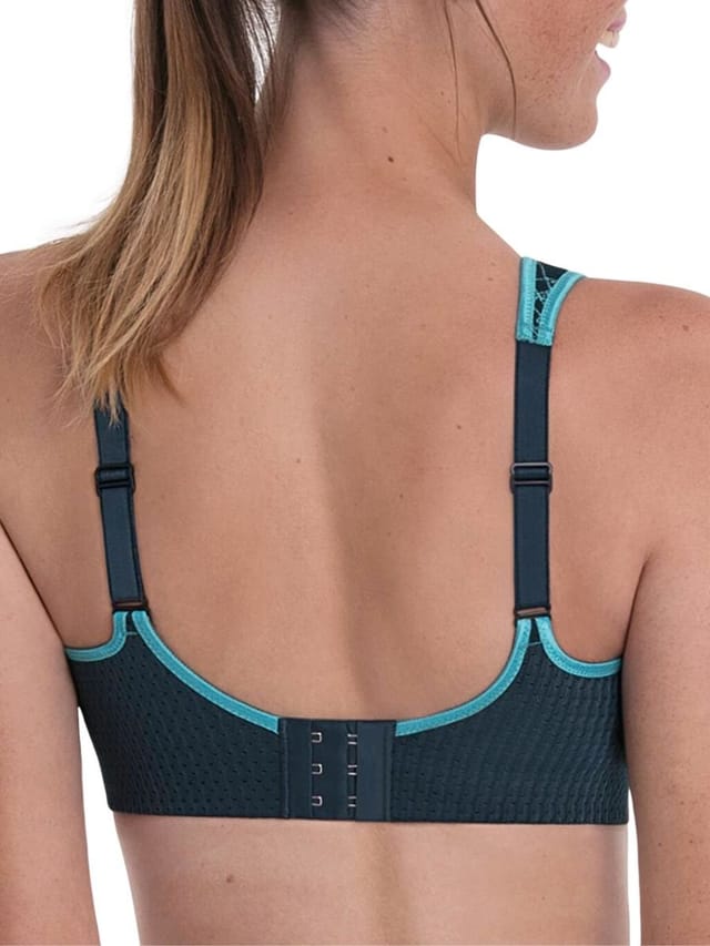 Anita Anita Women's Active Air Control Deltapad Sports Bra in Blue - 2
