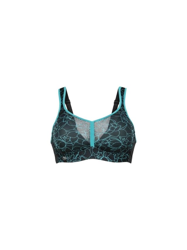 Anita Anita Women's Active Air Control Deltapad Sports Bra in Blue - 3