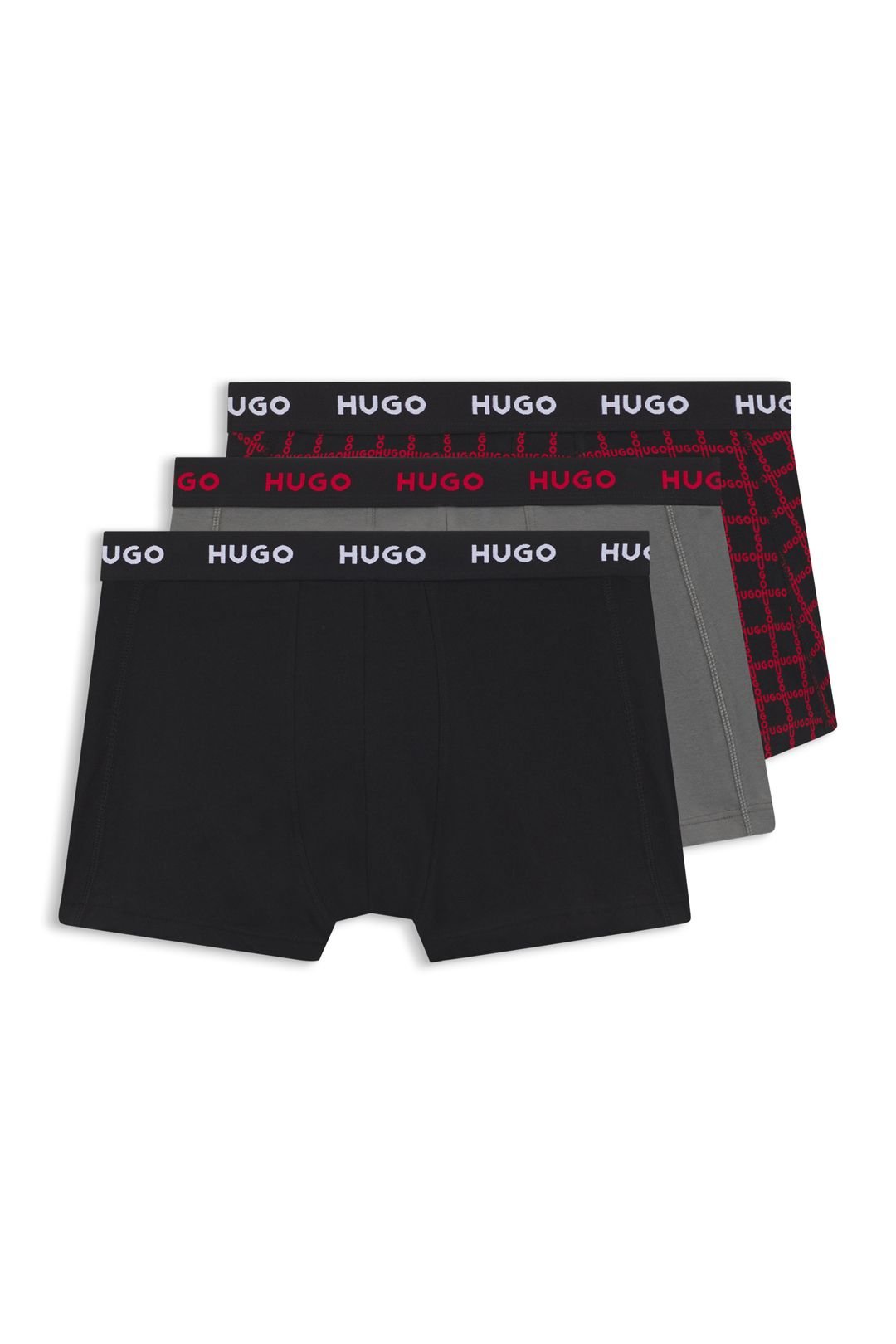 HUGO Hugo Men's Trunk Triplet Design Open Miscellaneous - 3
