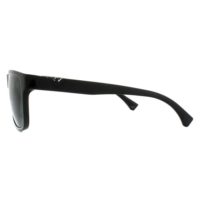 Emporio Armani Emporio Armani Men's Rectangle Black Grey Green Sunglasses - 3