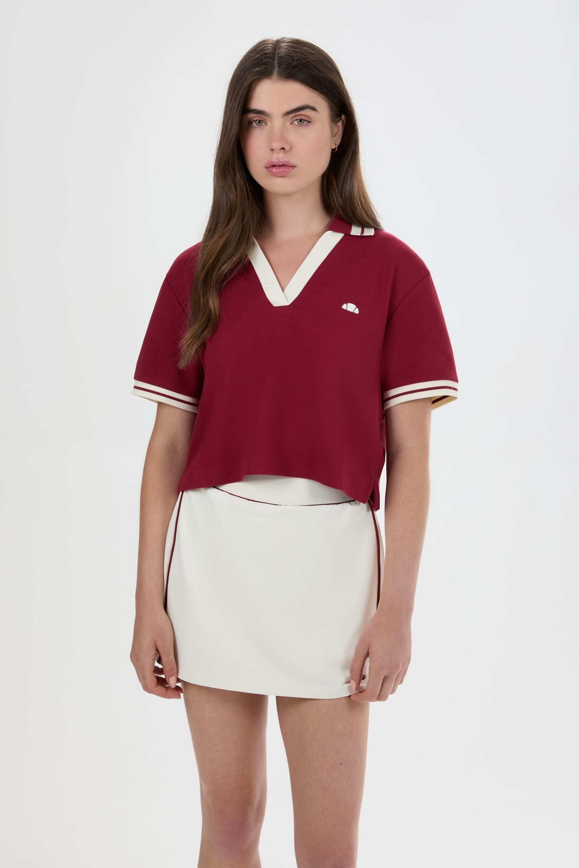 Ellesse Ellesse Women's Fernie Polo in Crimson