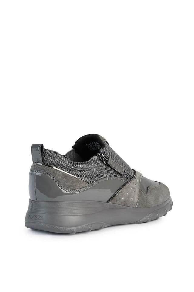 Geox Geox Women's Dark Grey 'D Zosma B' Suede Sneakers - 2