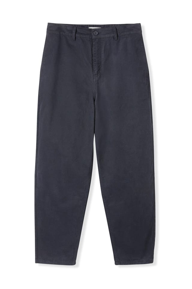 Celtic & Co Celtic & Co Women's Barrel Leg Pant in Dark Navy - 2