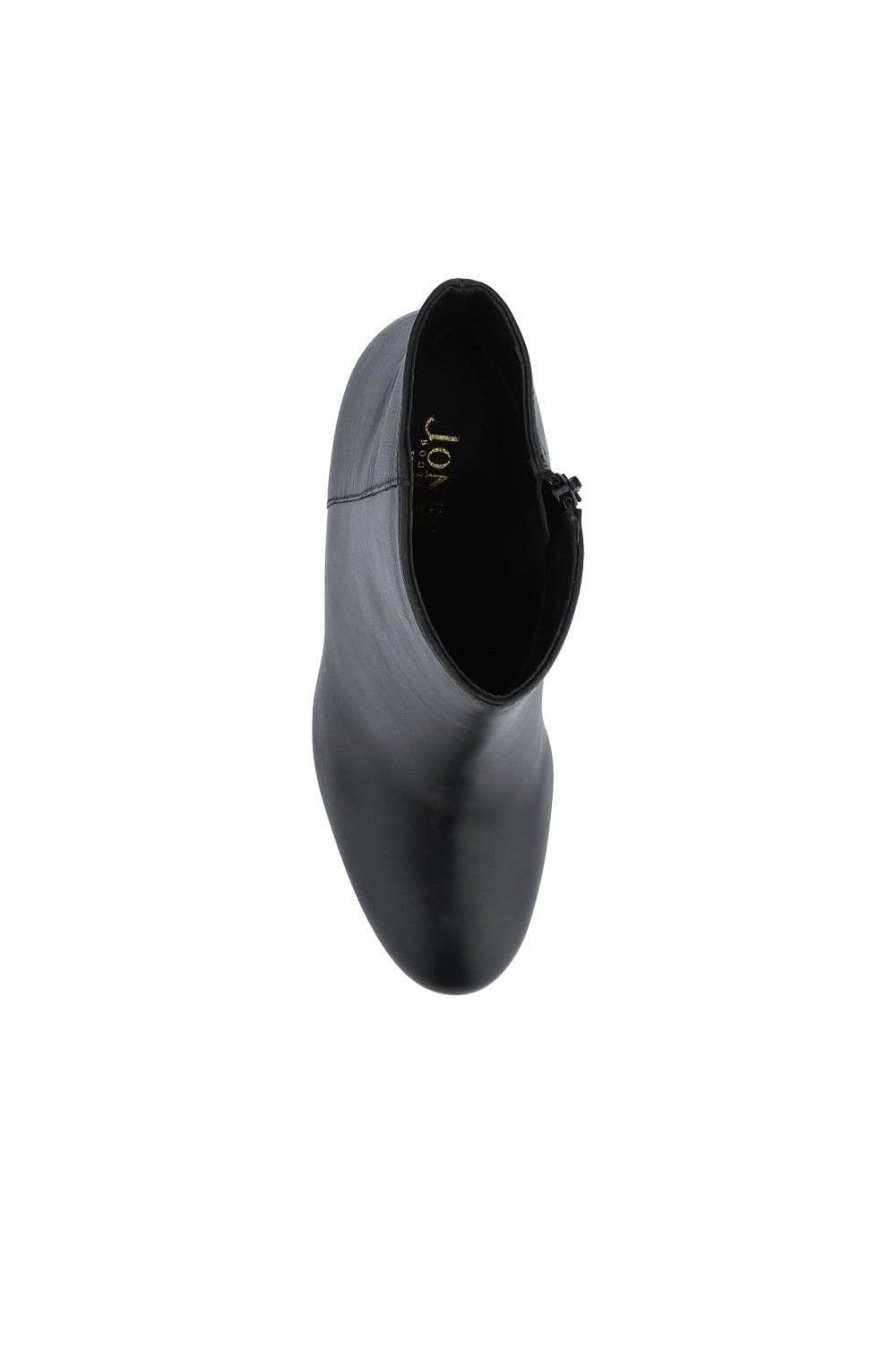 Jones Bootmaker Jones Bootmaker Women's Neptune Wide-Fit Smart Ankle Boots in Black - 4