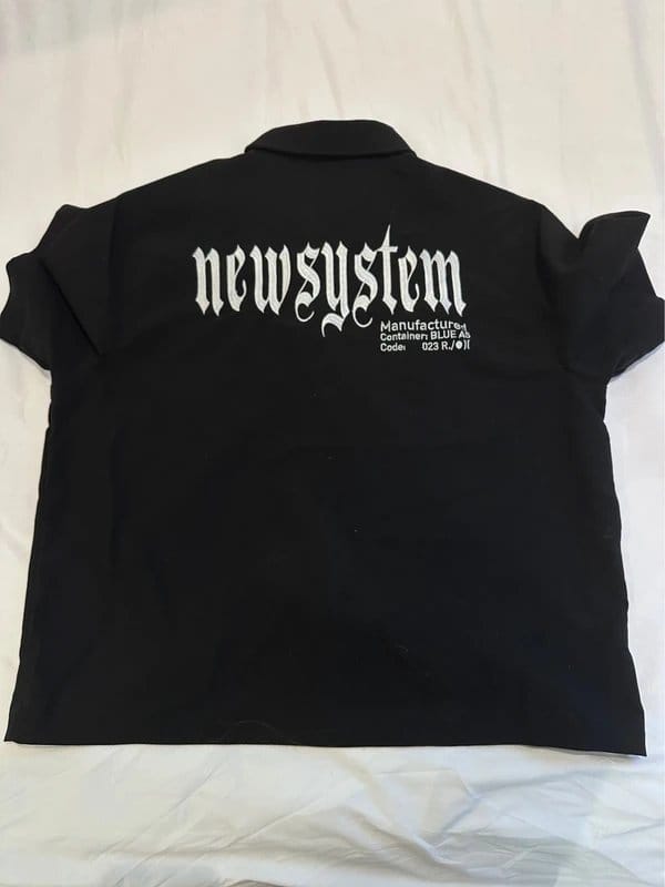 Black Shirt - Bershka