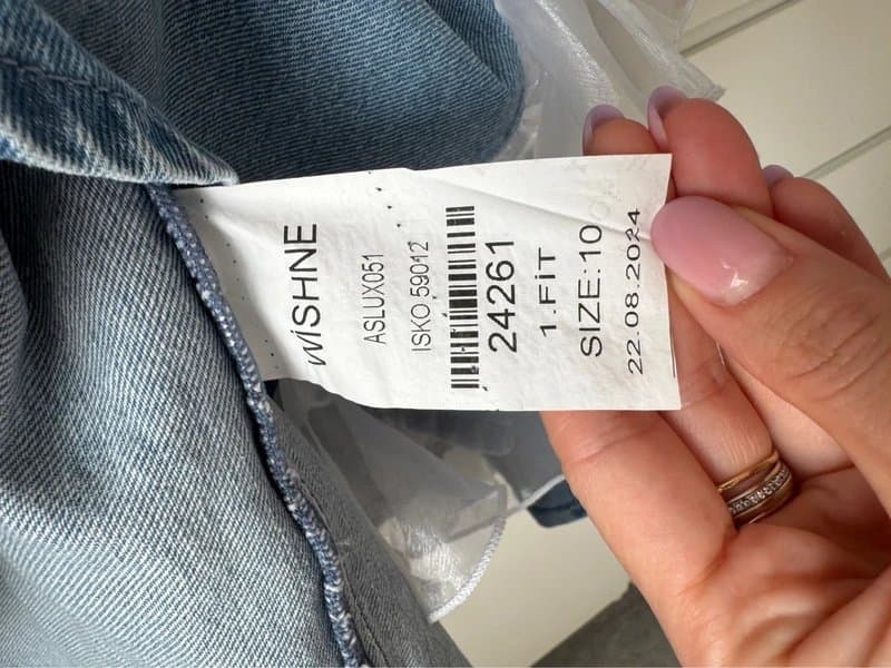 ASOS Denim dress with chiffon by ASOS luxe