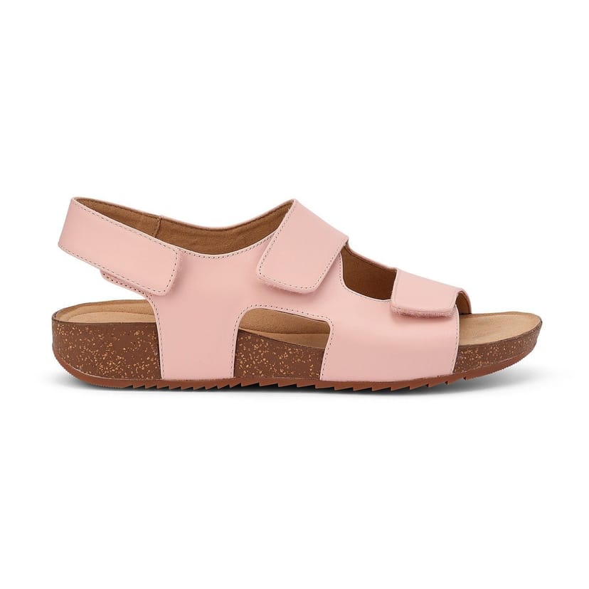 Hotter Hotter Women's Wide Fit 'Explore' Sandals in Pale Pink - 1