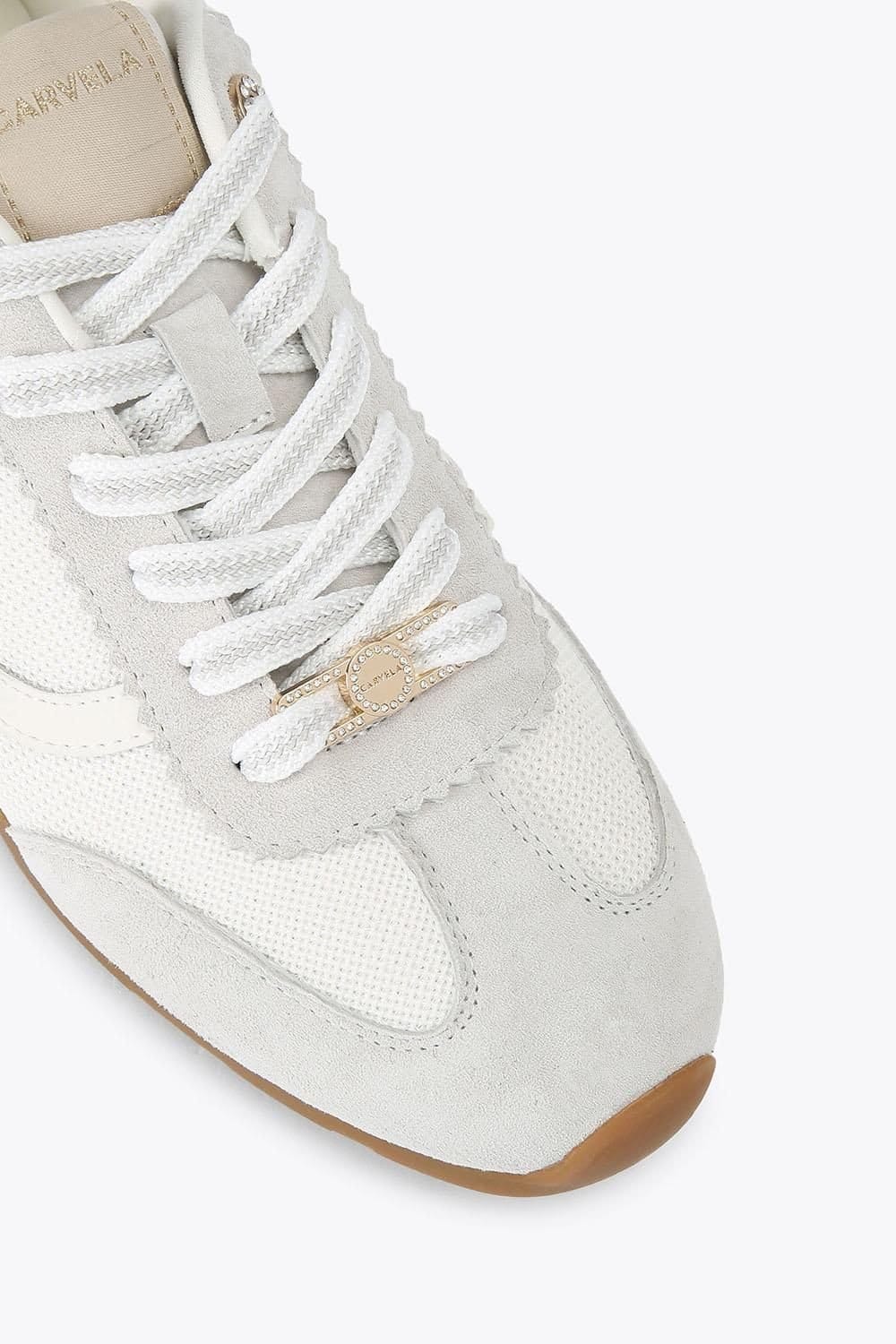 Carvela Carvela Women's 'Florence Sneaker' Trainers in White - 4