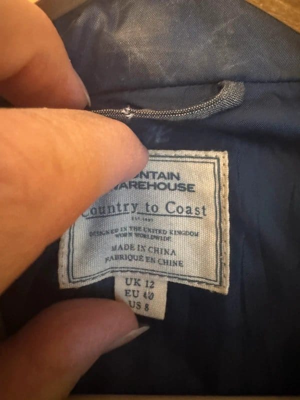 Mountain Warehouse Blue Lightweight Jacket