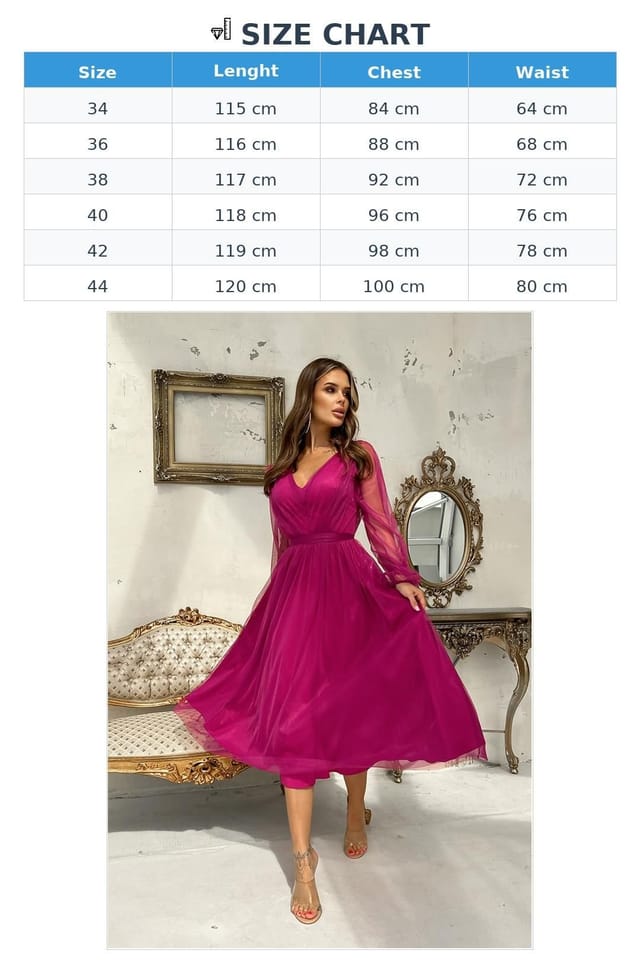 Love Lace Love Lace Women's Evening Midi Crinkled Layered Brocade Mesh Dress in Magenta - 3