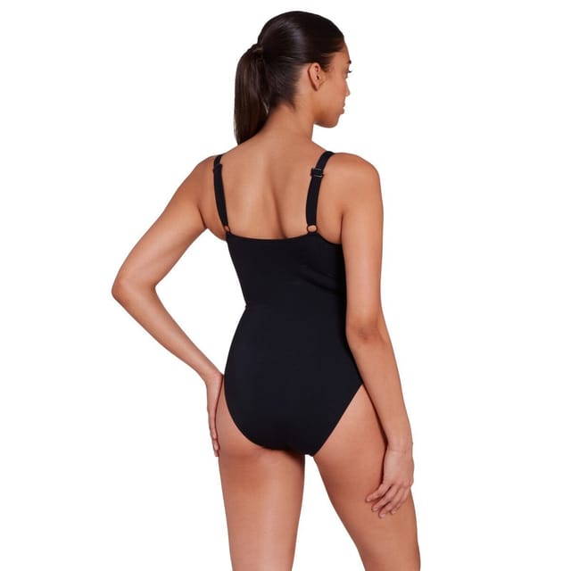 Zoggs Zoggs Women's Adjustable Classicback One Piece Swimsuit in Black - 2
