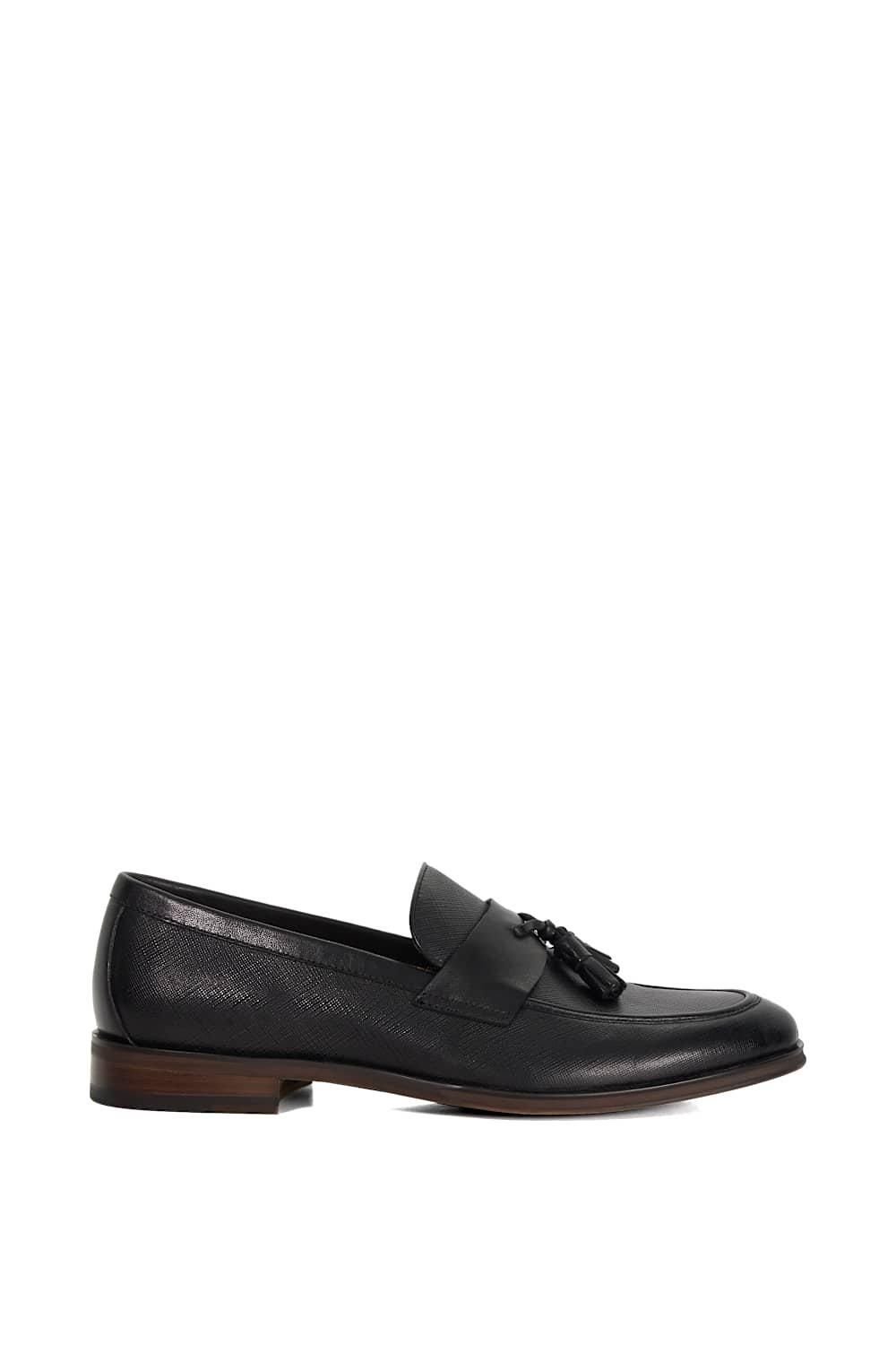 Dune London Dune London Men's 'Showman' Leather Loafers in Black - 3