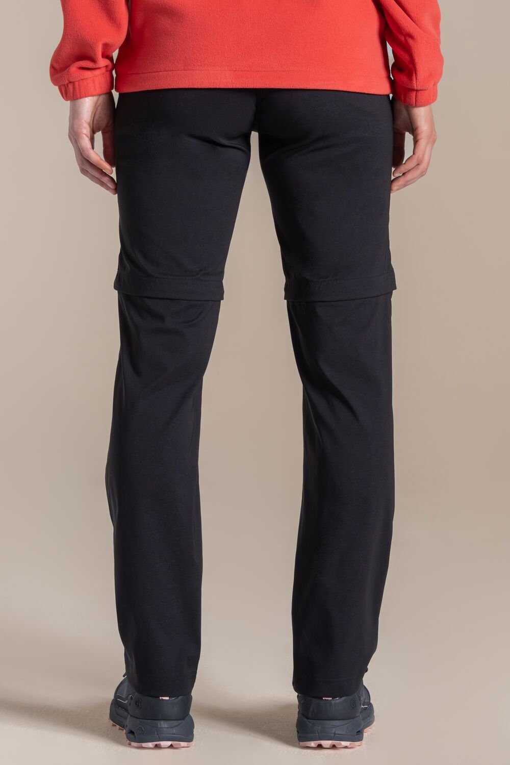 Craghoppers Craghoppers Women's Kiwi Pro III Convertible Water Repellent Anti-Insect Trousers in Black - 2