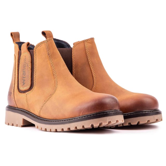 Wrangler Wrangler Men's Yuma Chelsea Boots in Tan - 2