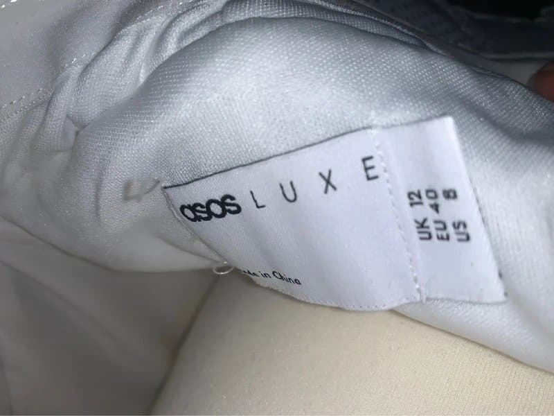 Luxe Ruffled Silver Top