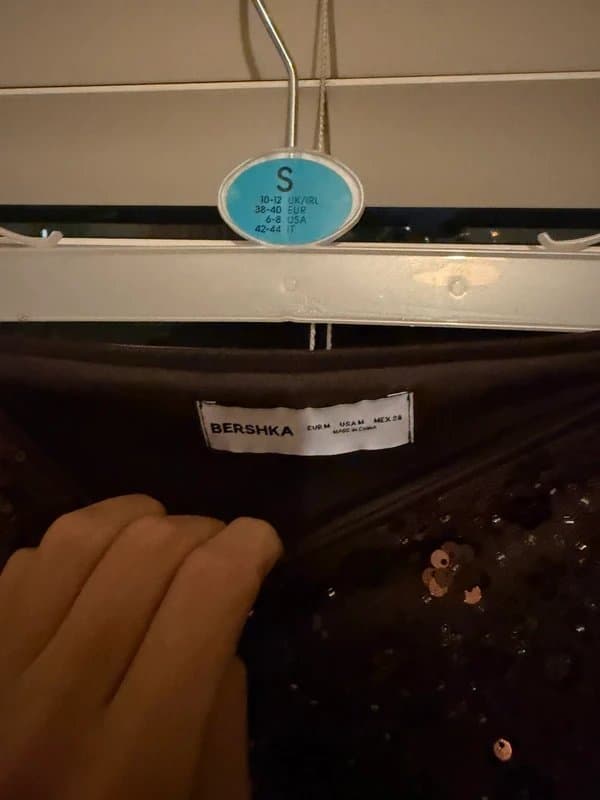 Bershka Brown sequin bershka skirt