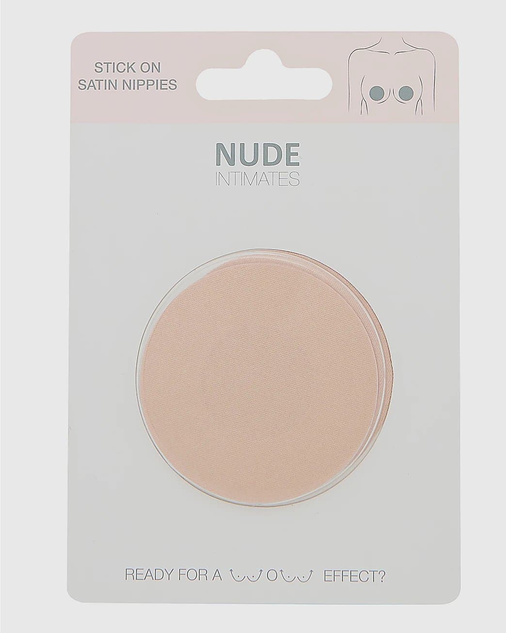River Island River Island Womens Beige Stick On Satin Nipple Covers