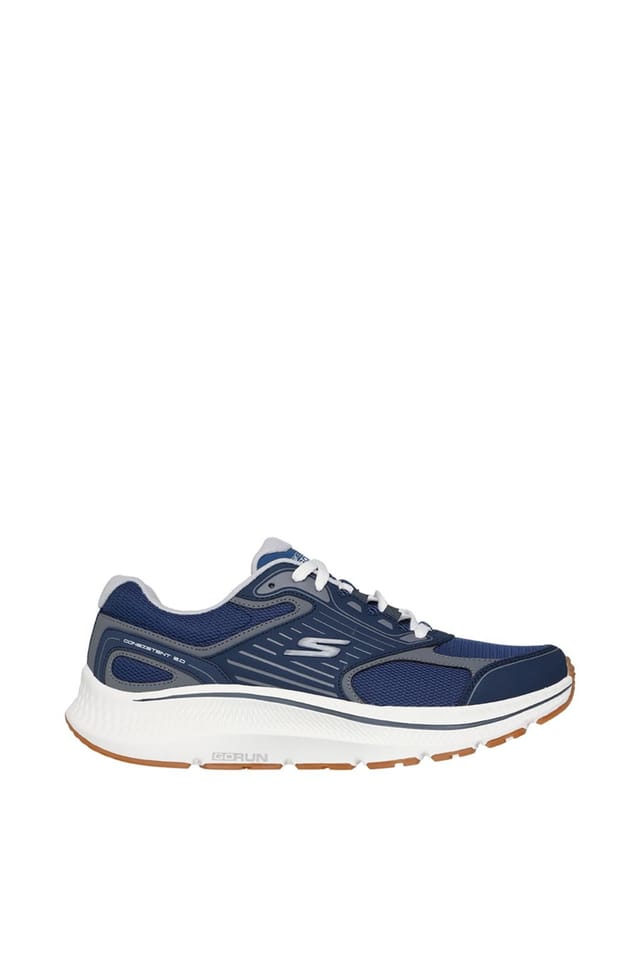 Skechers Skechers Men's GO RUN CONSISTENT 2.0 Leather Lace Up Navy - 2