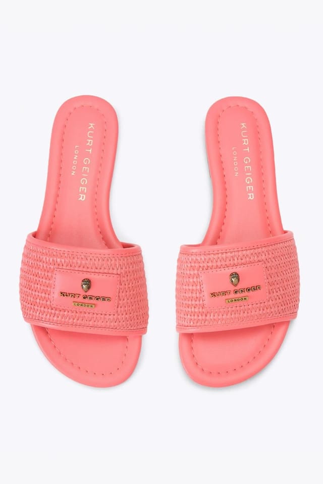Kurt Geiger London Kurt Geiger London Women's 'Chiswick Flat Sandal' Sandals in Pink - 2