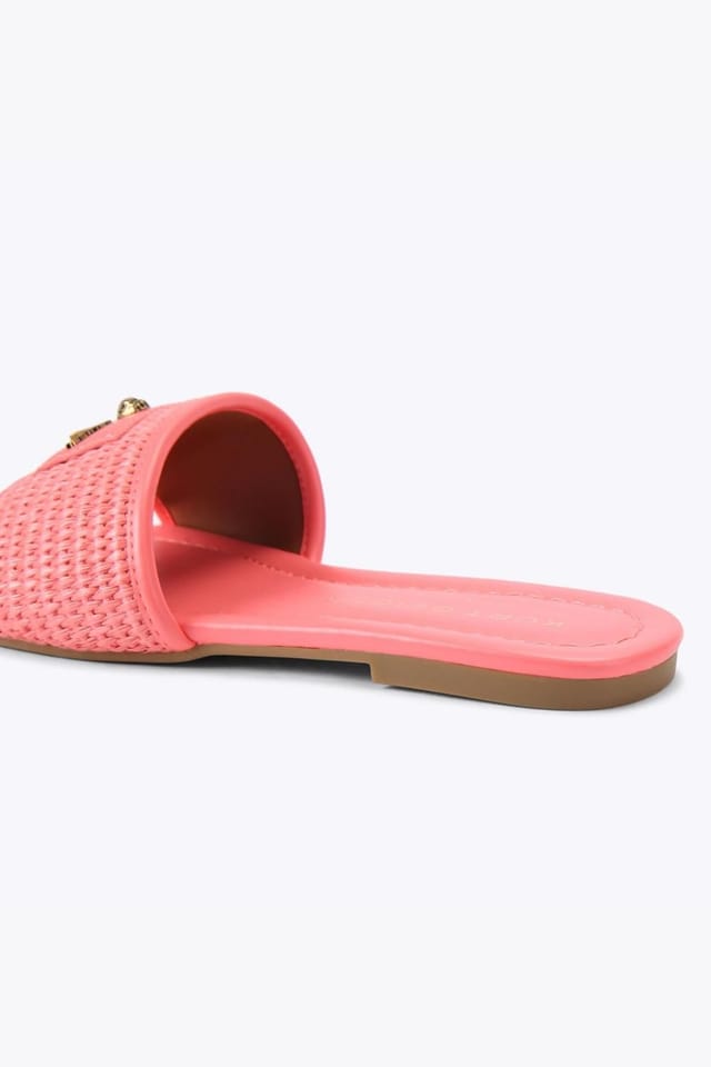 Kurt Geiger London Kurt Geiger London Women's 'Chiswick Flat Sandal' Sandals in Pink - 3