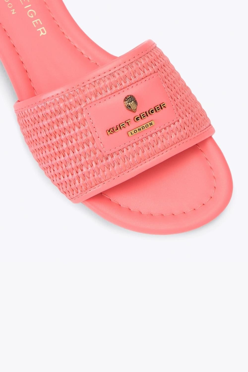 Kurt Geiger London Kurt Geiger London Women's 'Chiswick Flat Sandal' Sandals in Pink - 4