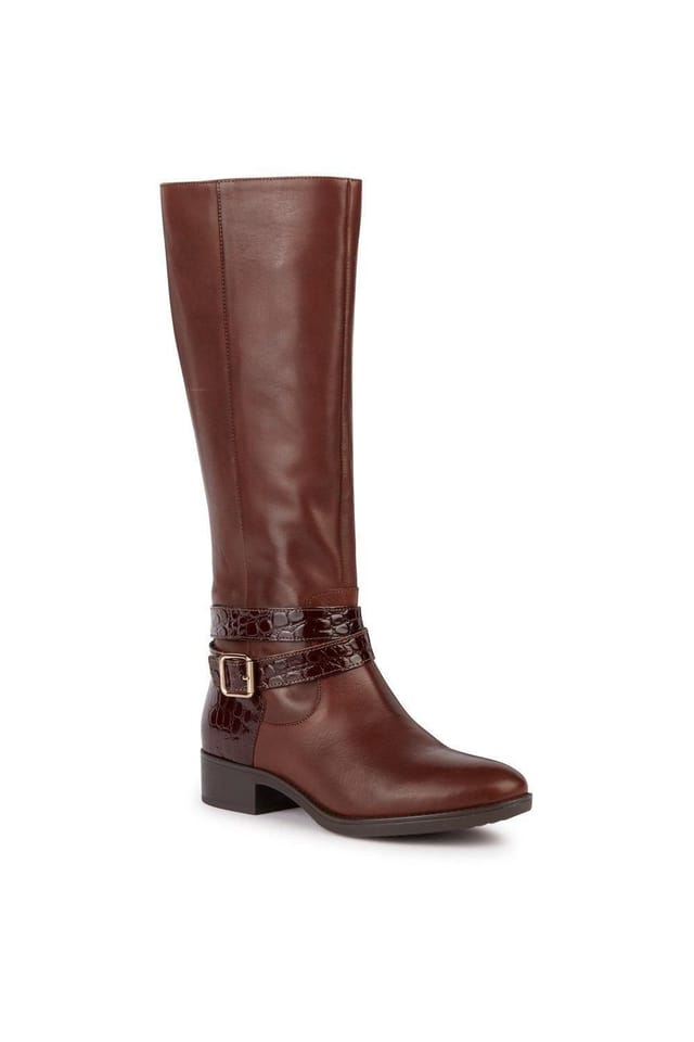 Geox Geox Women's D Felicity A' Boots in Brown - 2