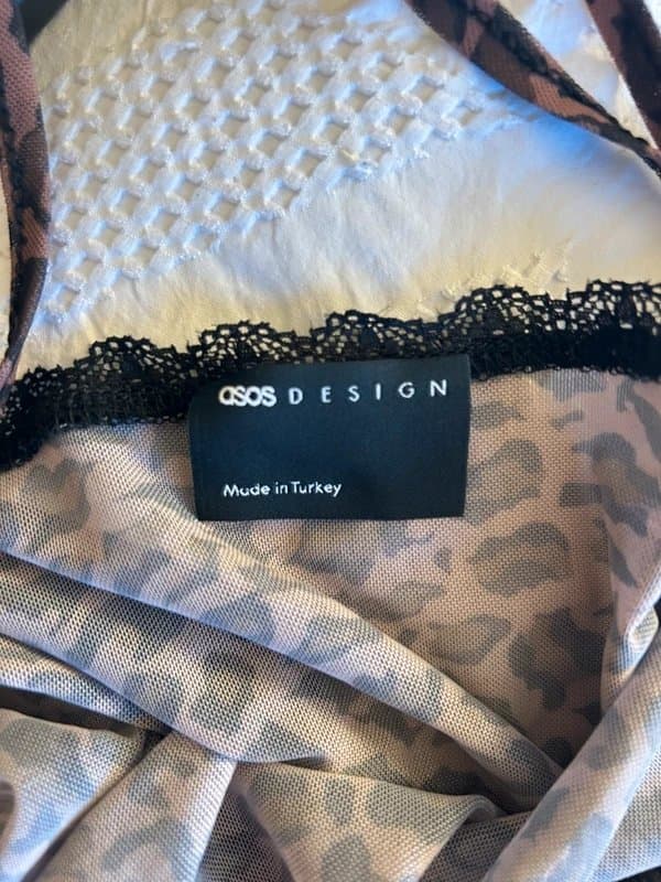 ASOS Brown Leopard print cami