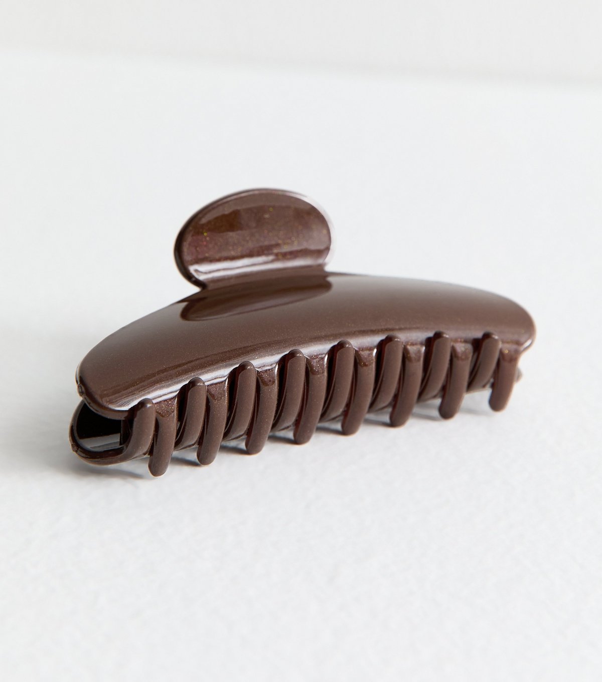 New Look Brown Curved Bulldog Hair Clip New Look - 3