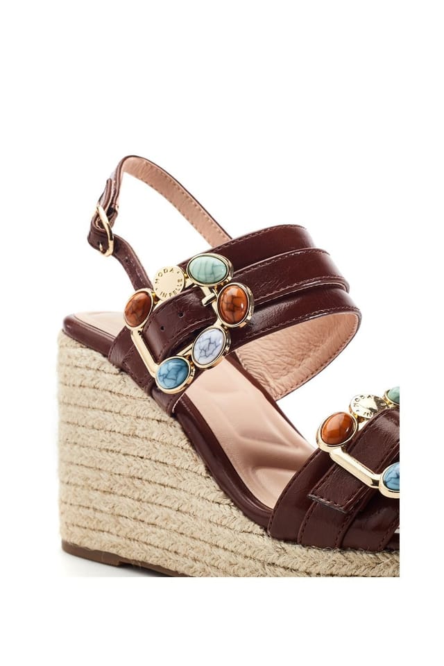 Moda In Pelle Moda In Pelle Women's 'Moyra' Porvair Wedges in Tan - 3