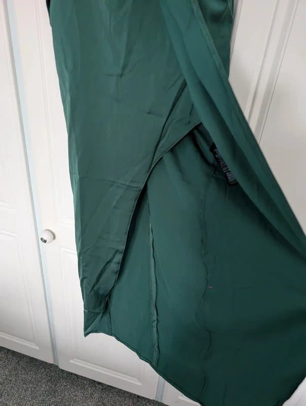 ASOS ASOS Design satin plunge midi dress size 6