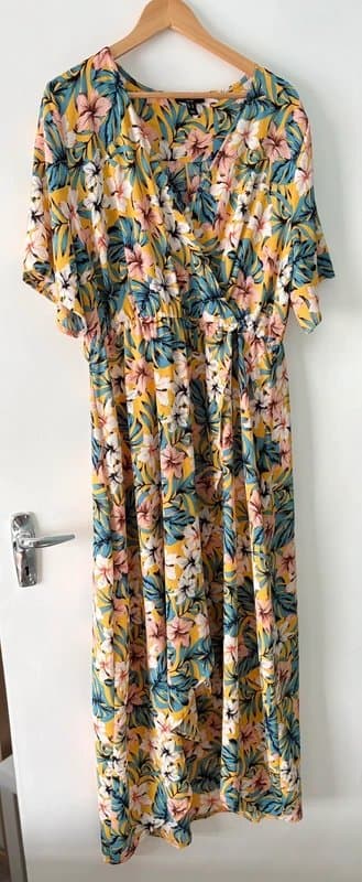 New Look Yellow flower dress