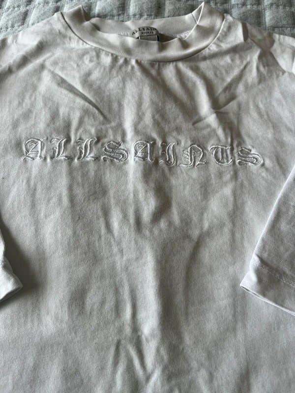 AllSaints All saints back detail t shirt size small
