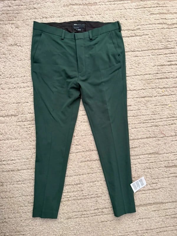 ASOS Design Dark Green Skinny Trouser