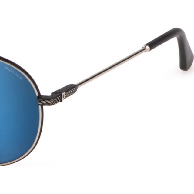 Police Police Men's SPLL11-62K07B Aviator/Navigator Sunglasses in Grey - 2