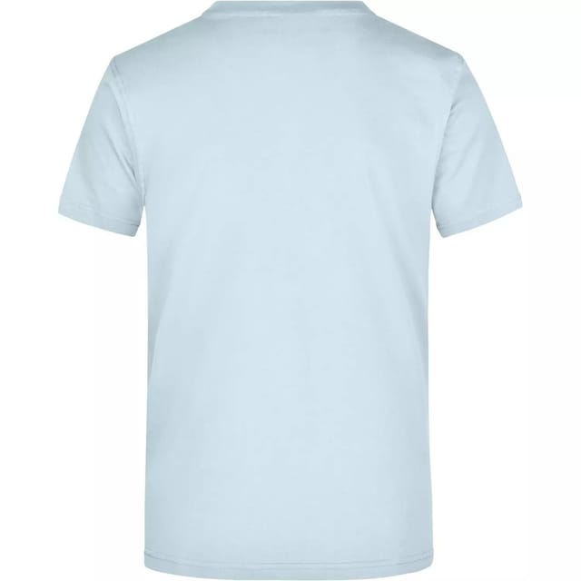James and Nicholson James and Nicholson Men's Heavyweight Crew Neck T-Shirt in Light Blue - 2