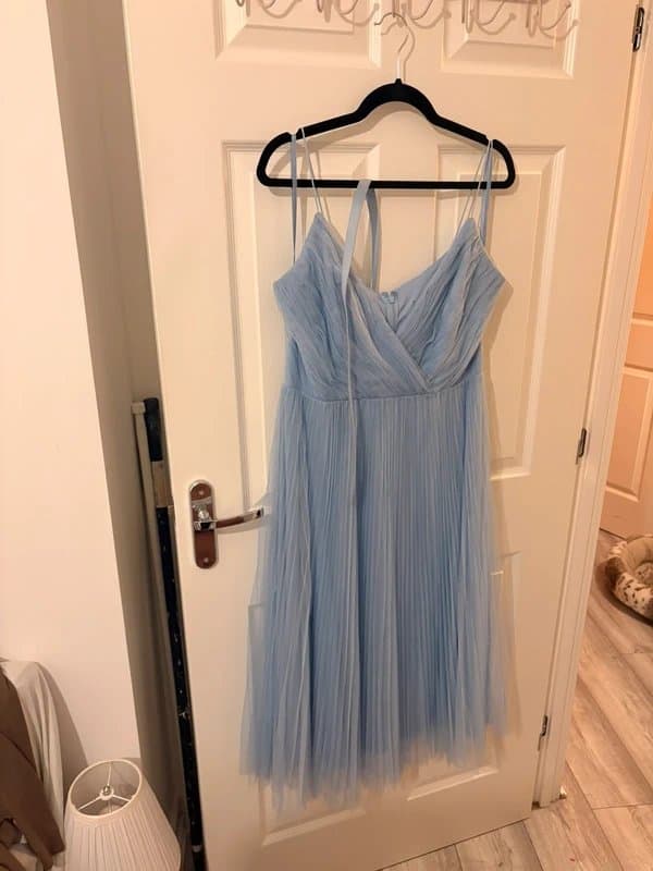 ASOS ASOS blue tulle occasion dress