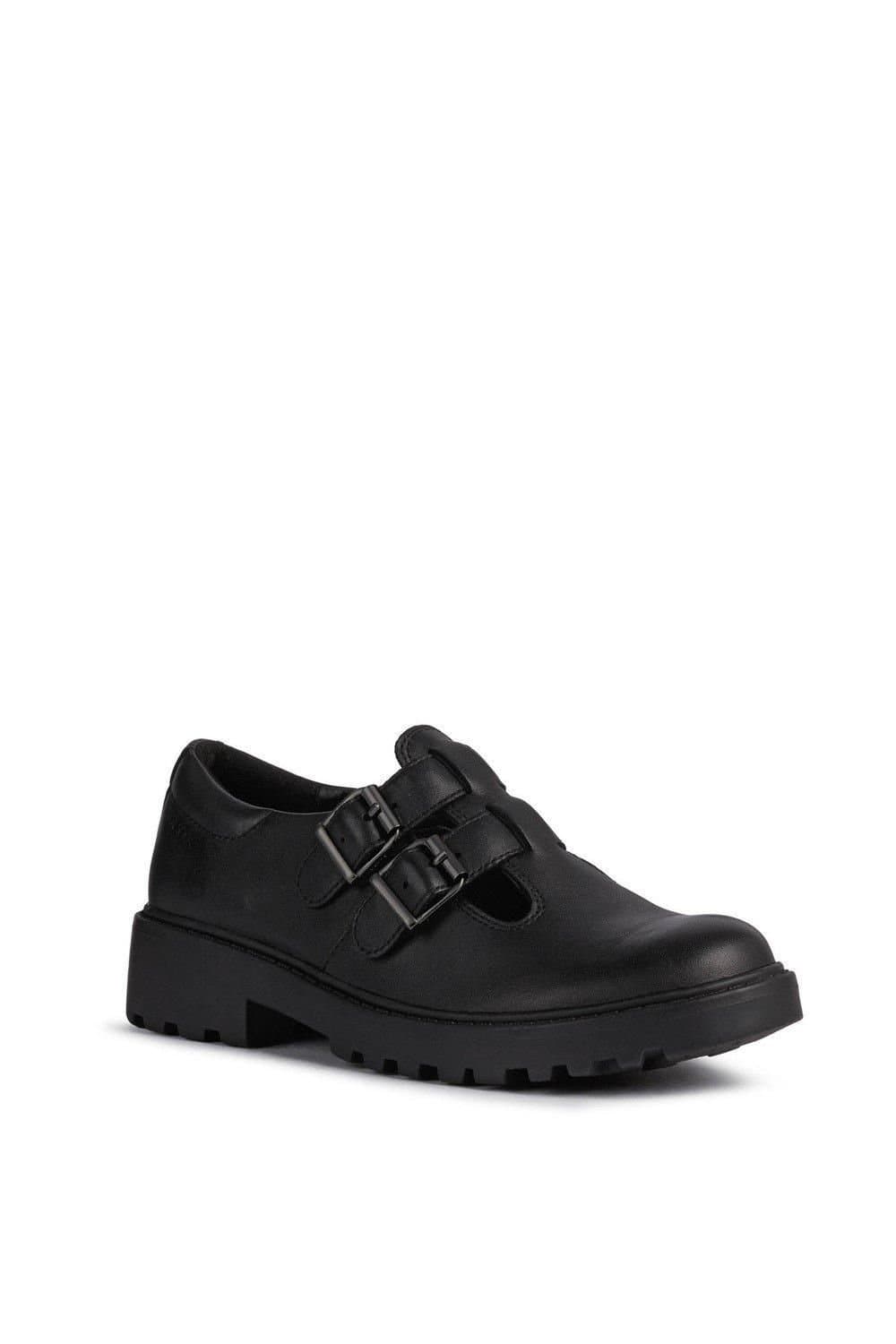 Geox Geox Women's 'Casey' Leather Shoes in Black