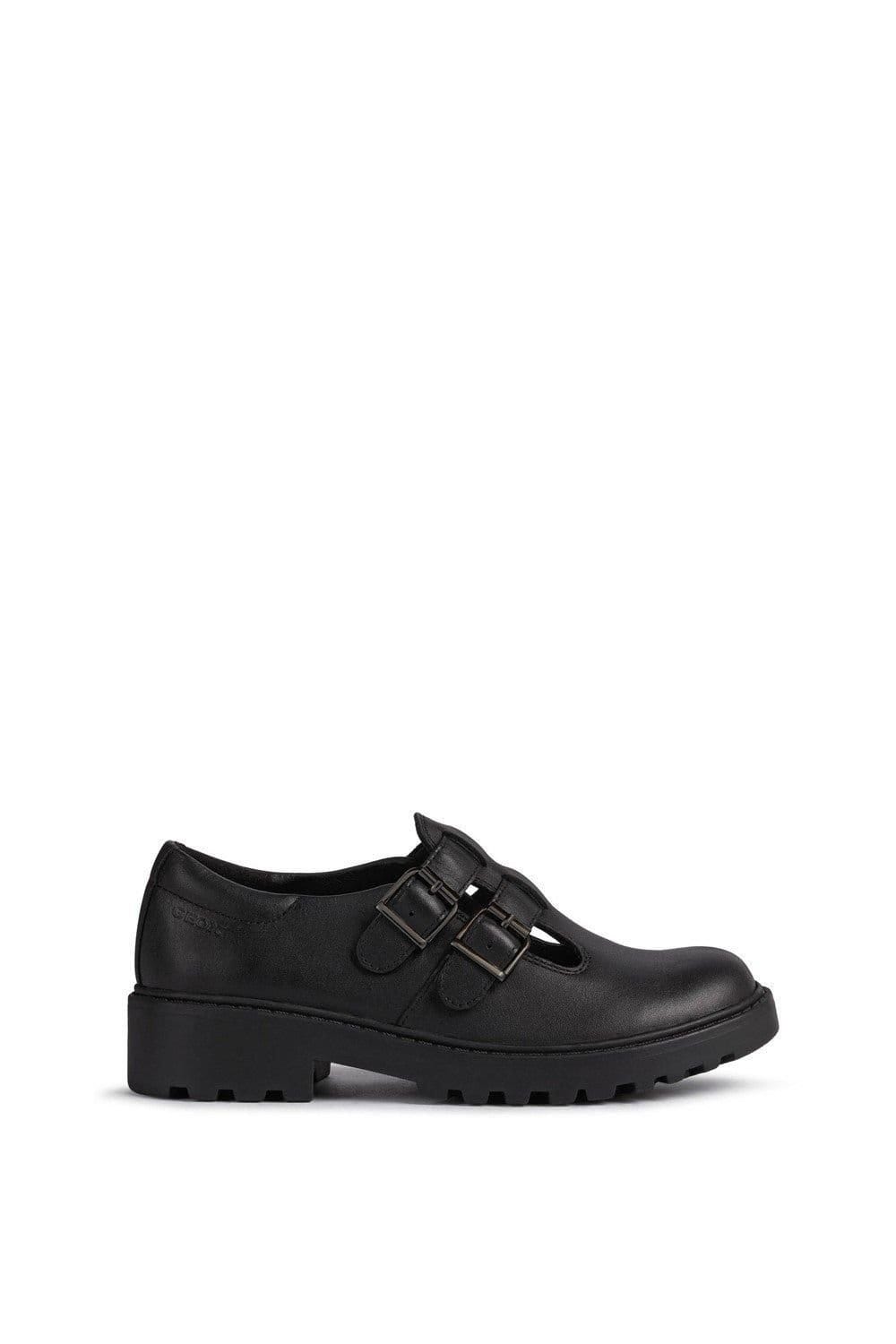 Geox Geox Women's 'Casey' Leather Shoes in Black - 4