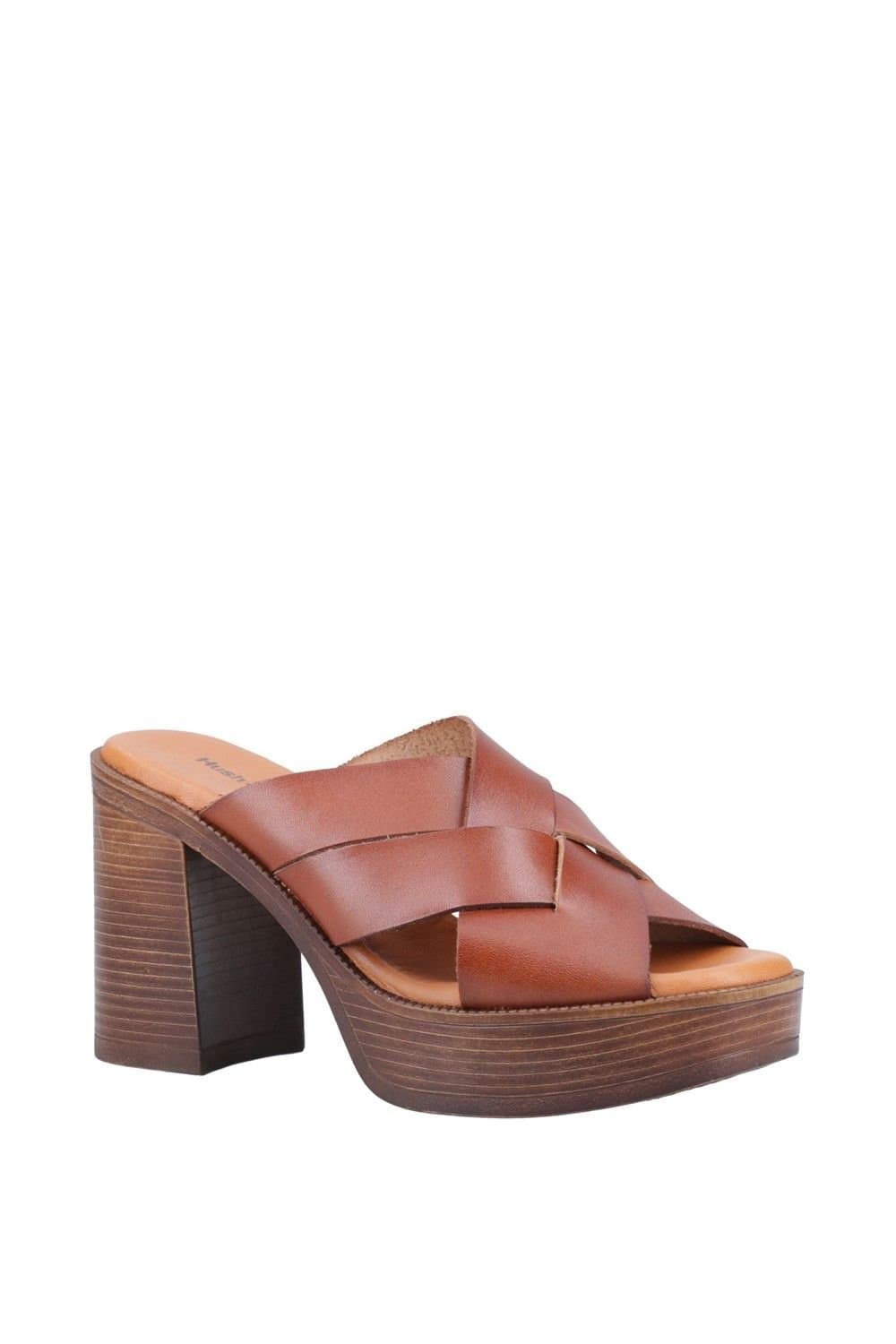 Hush Puppies Hush Puppies Women's 'Gigi' Heeled Sandals in Tan