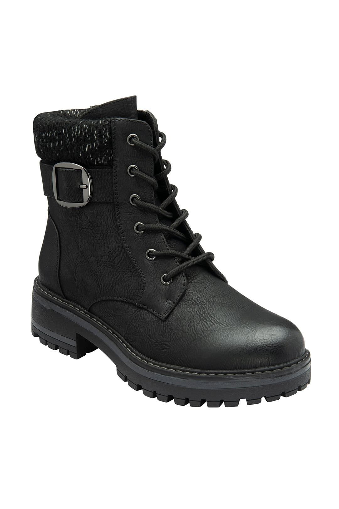 Lotus Lotus Women's 'Gretal' Zip-Up Ankle Boots in Black