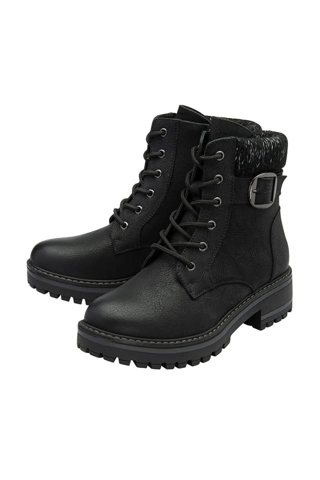 Lotus Lotus Women's 'Gretal' Zip-Up Ankle Boots in Black - 2