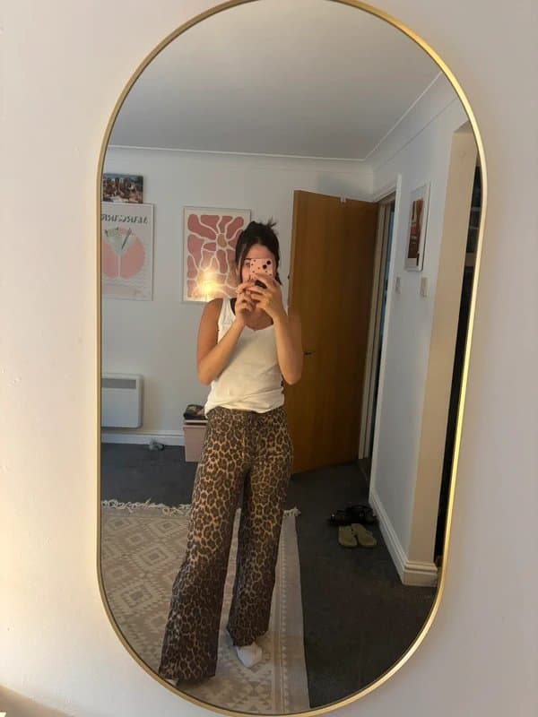 ASOS Leopard print trousers asos